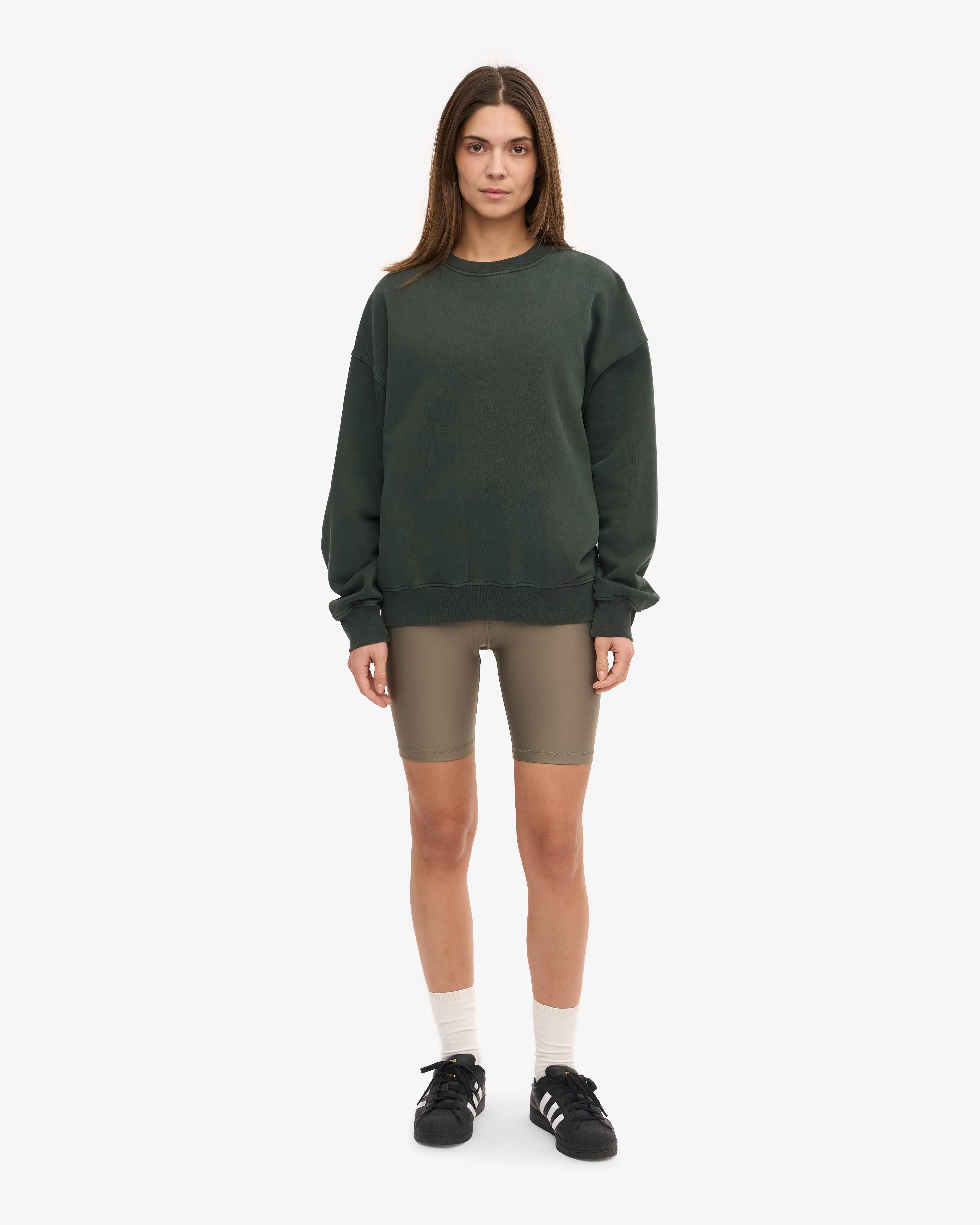 Organic Oversized Crew - Midnight Forest