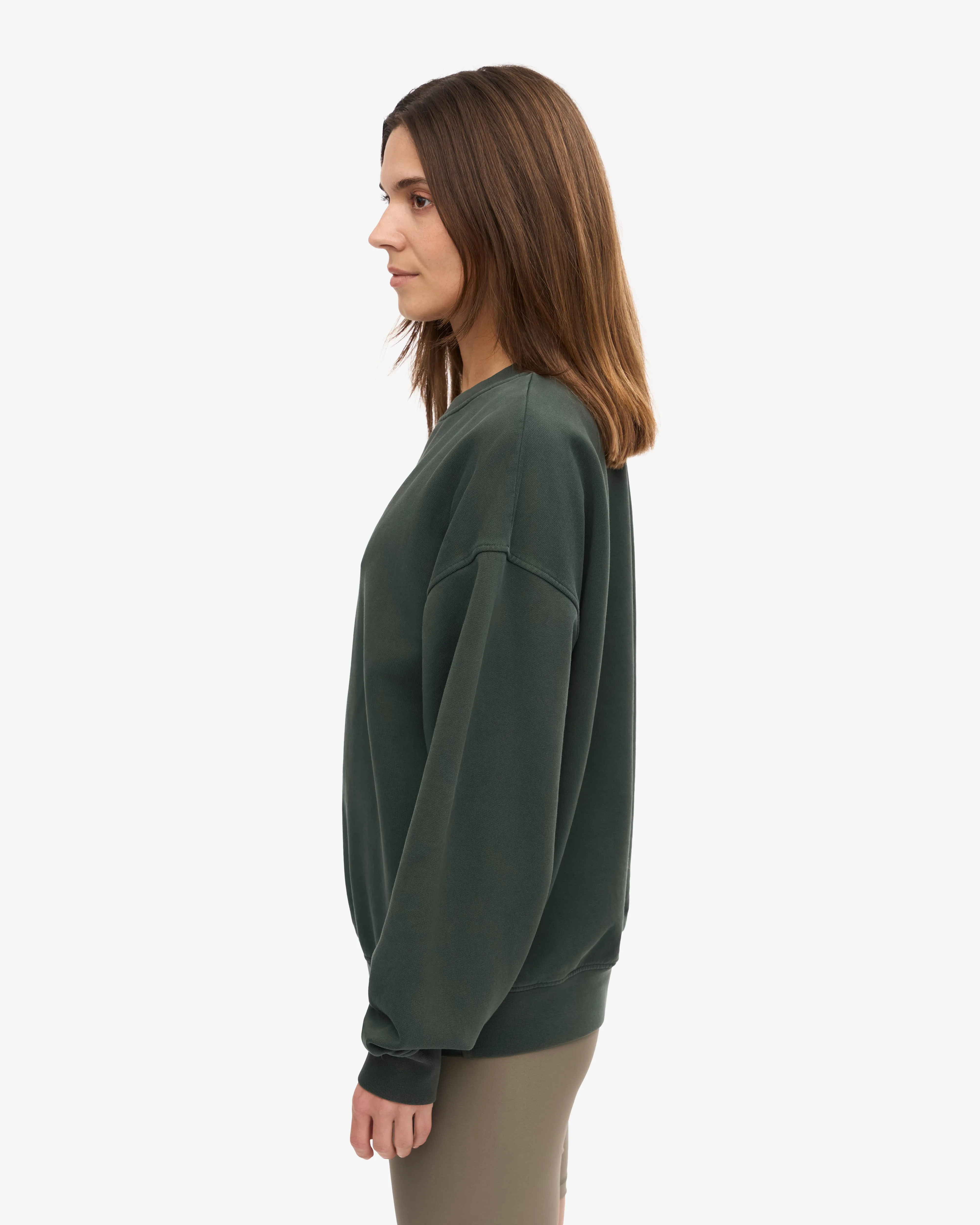 Organic Oversized Crew - Midnight Forest
