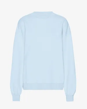 Organic Oversized Crew - Polar Blue