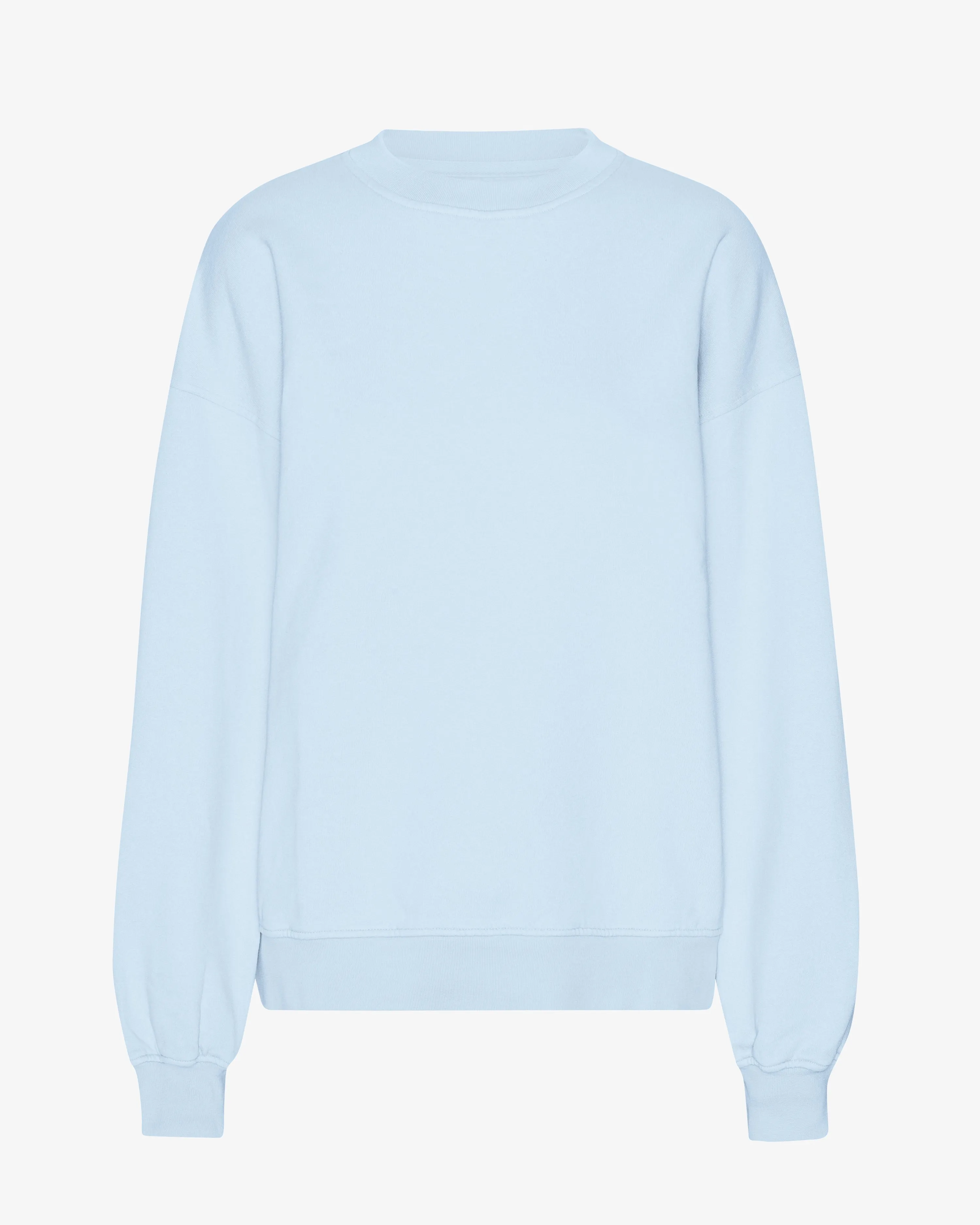 Organic Oversized Crew - Polar Blue