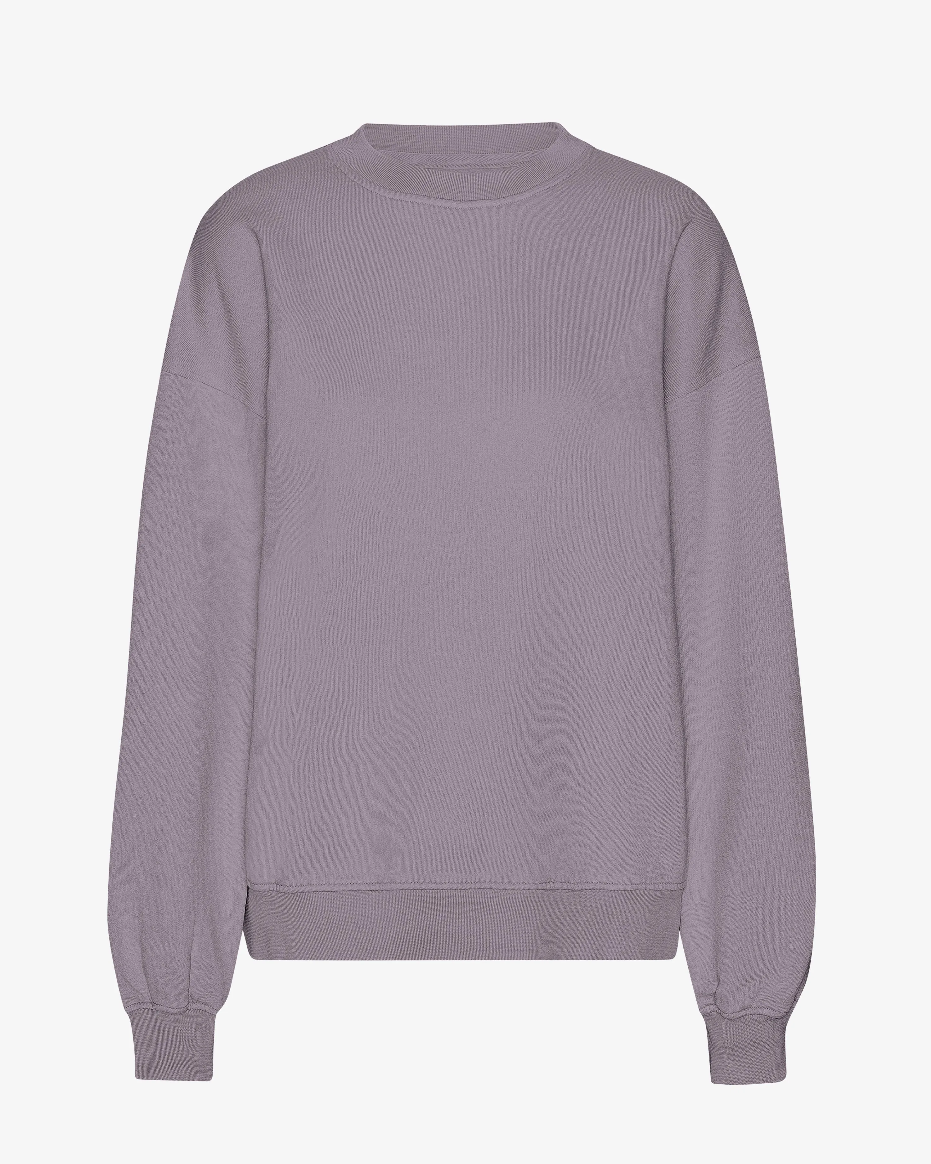 Organic Oversized Crew - Purple Haze