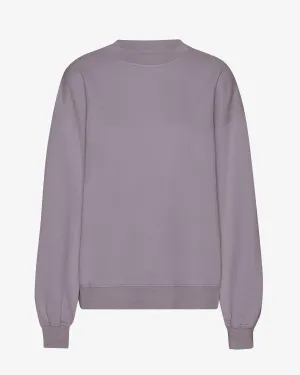 Organic Oversized Crew - Purple Haze