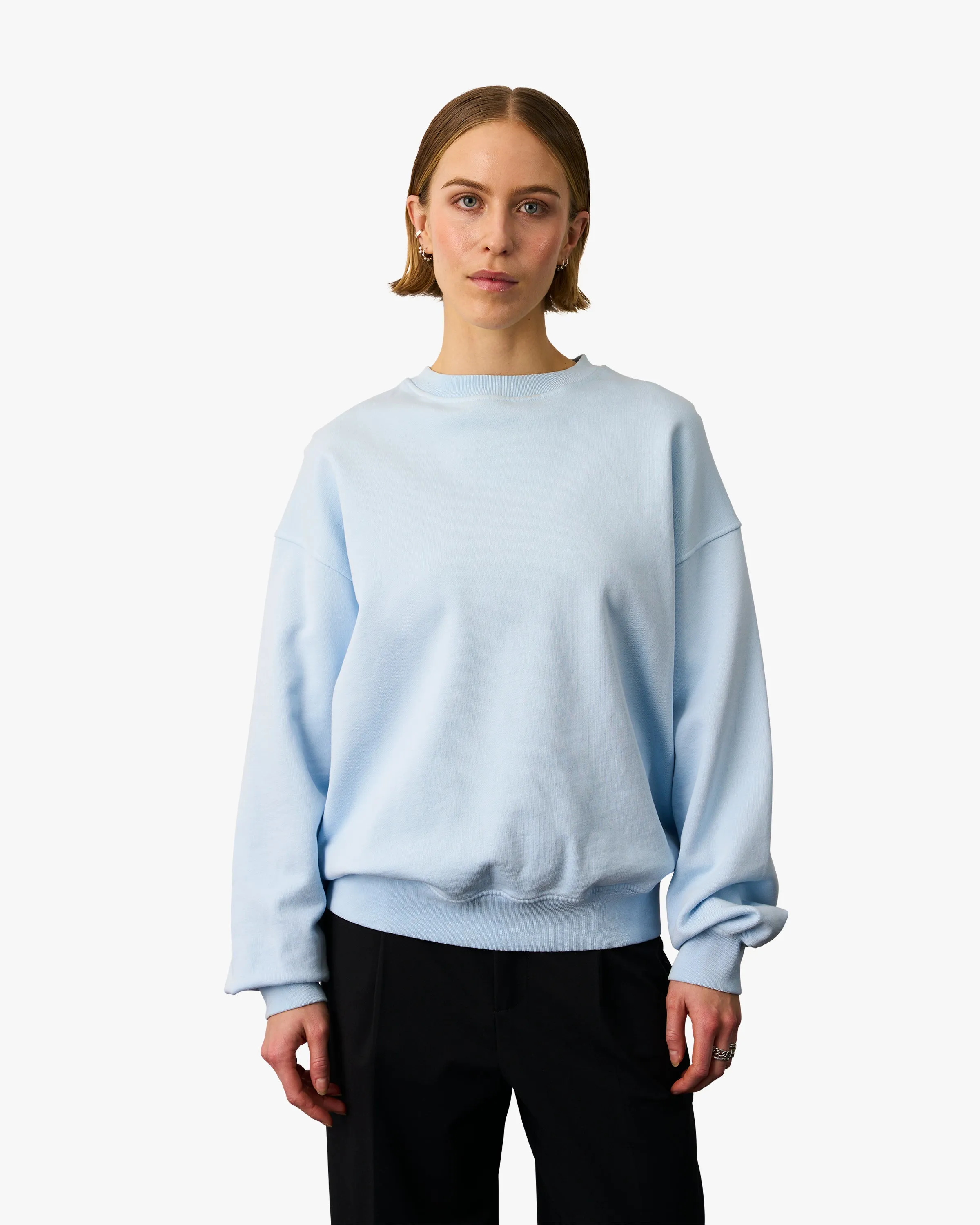 Organic Oversized Crew - Sahara Camel