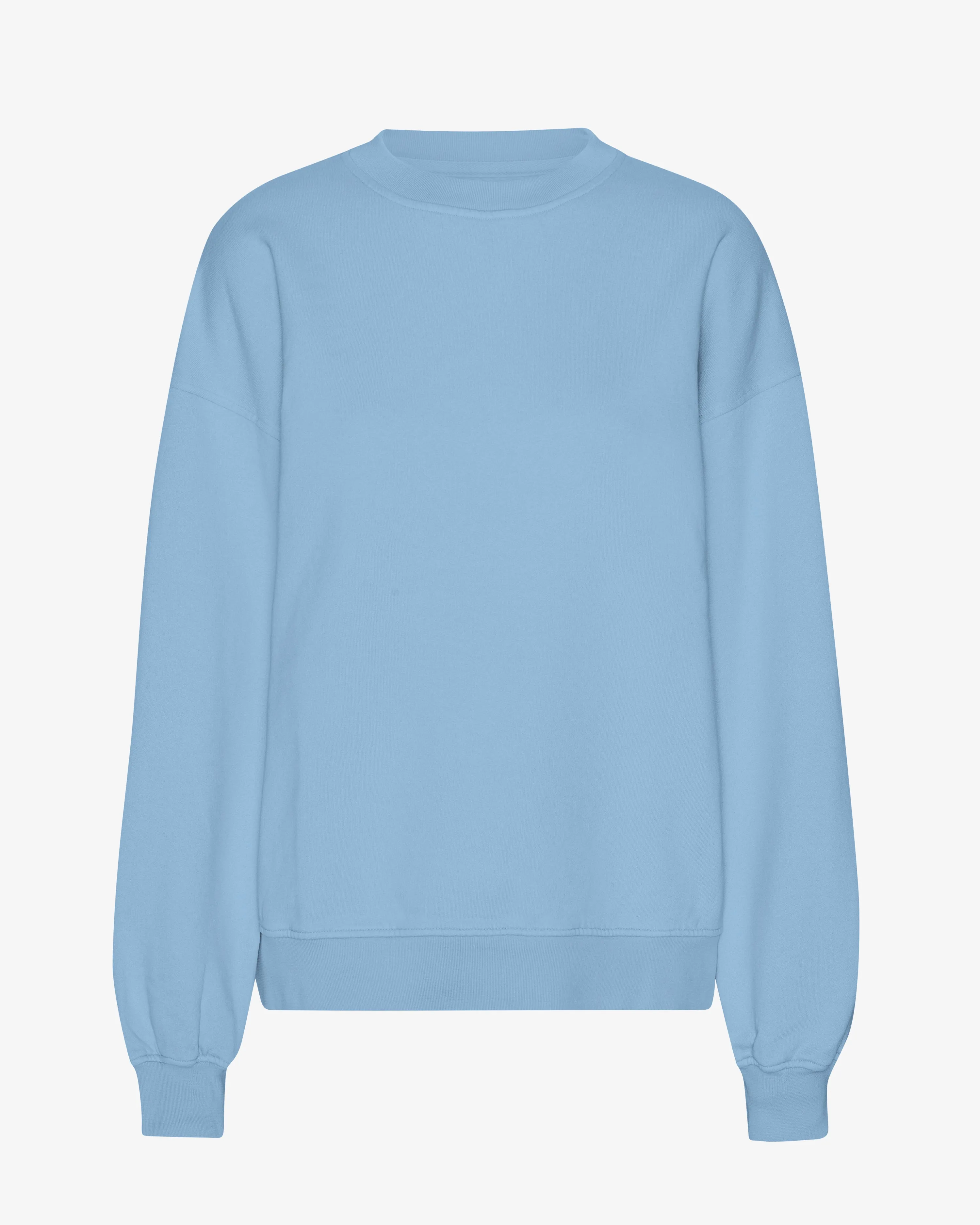 Organic Oversized Crew - Seaside Blue
