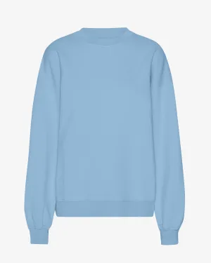 Organic Oversized Crew - Seaside Blue