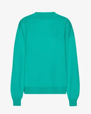 Organic Oversized Crew - Tropical Sea