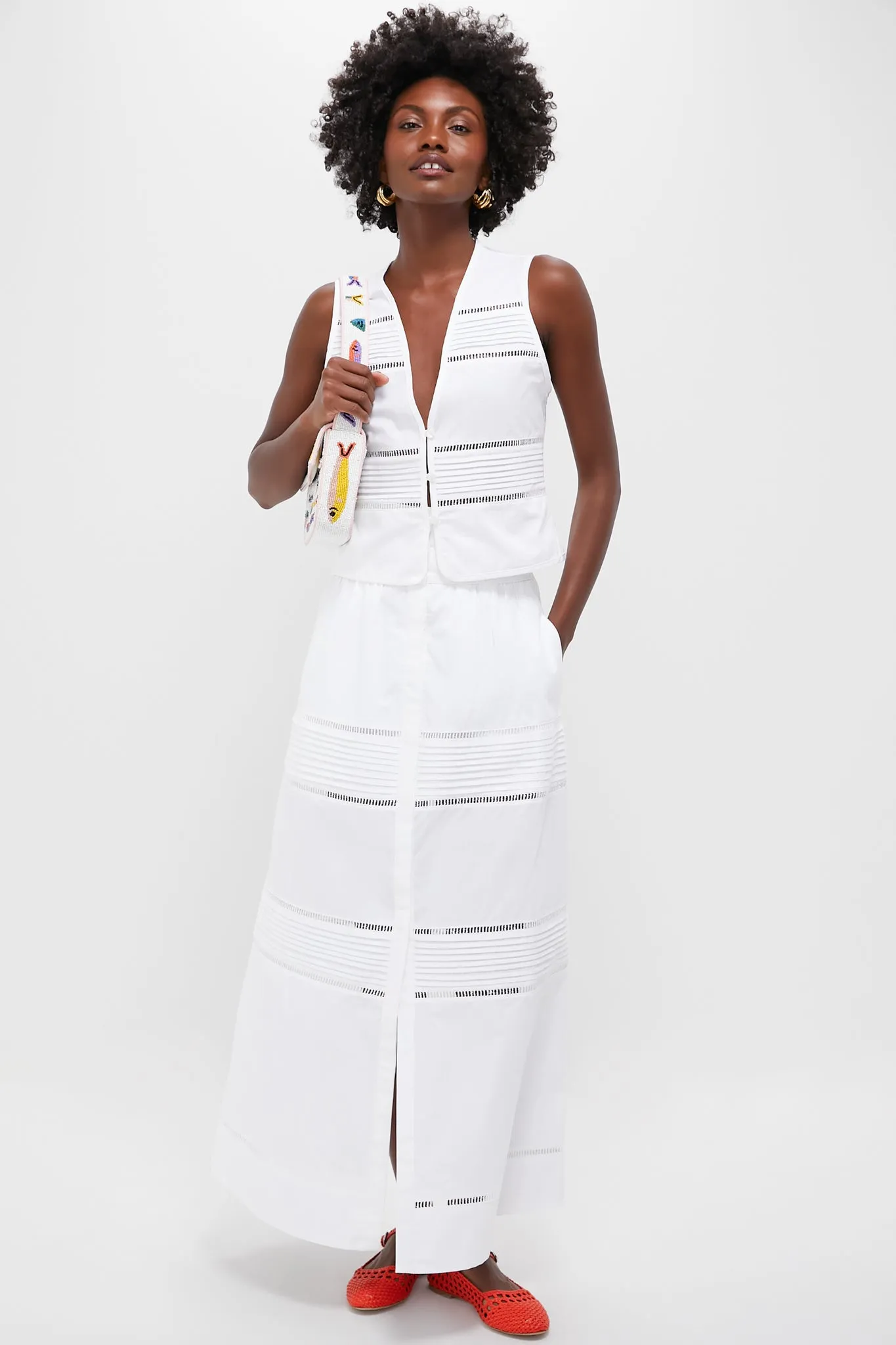 Ostuni India Maxi Skirt