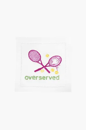 Overserved Cocktail Napkins (Set of 4)