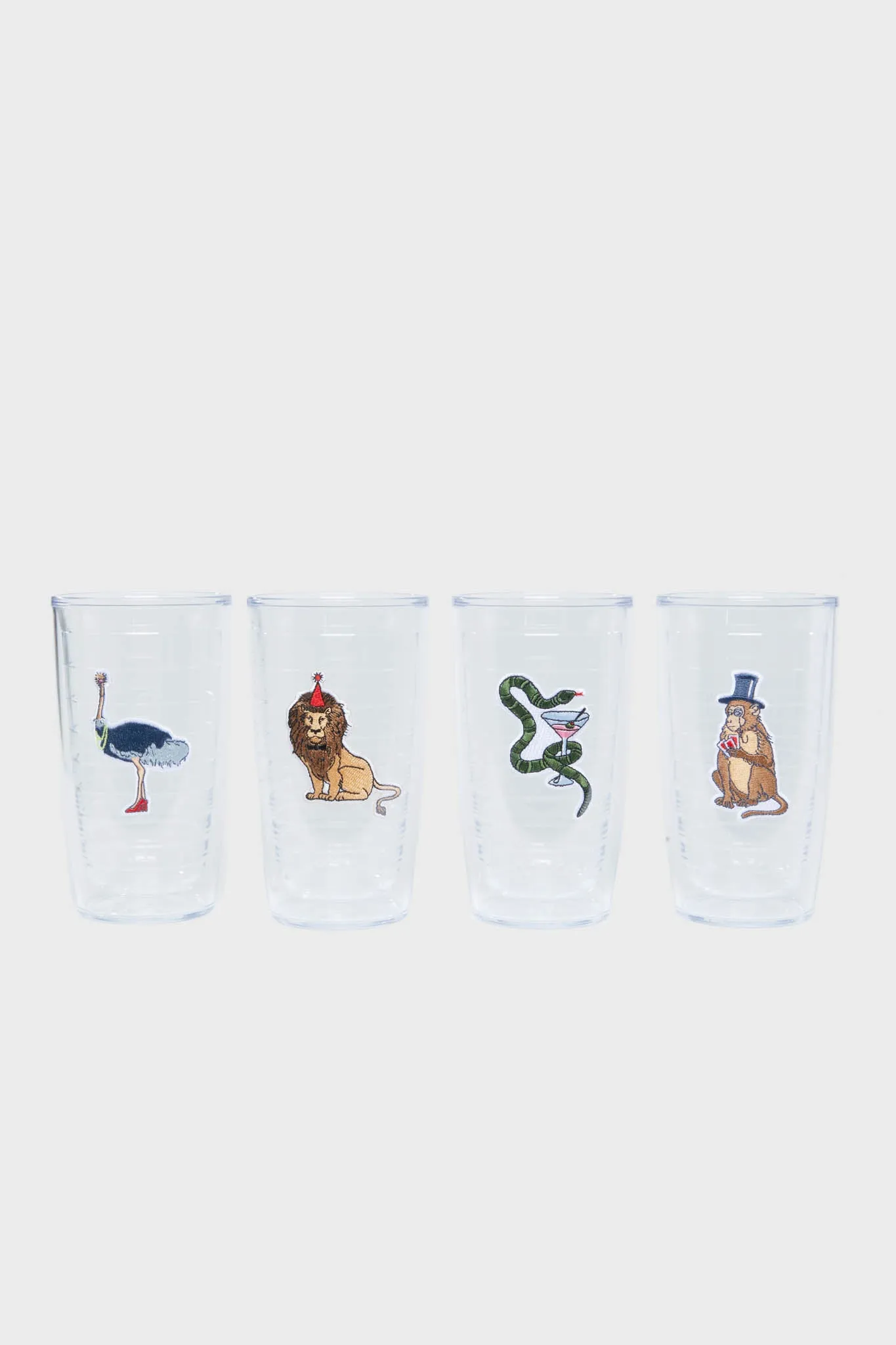 Party Harder Animals Set of 4