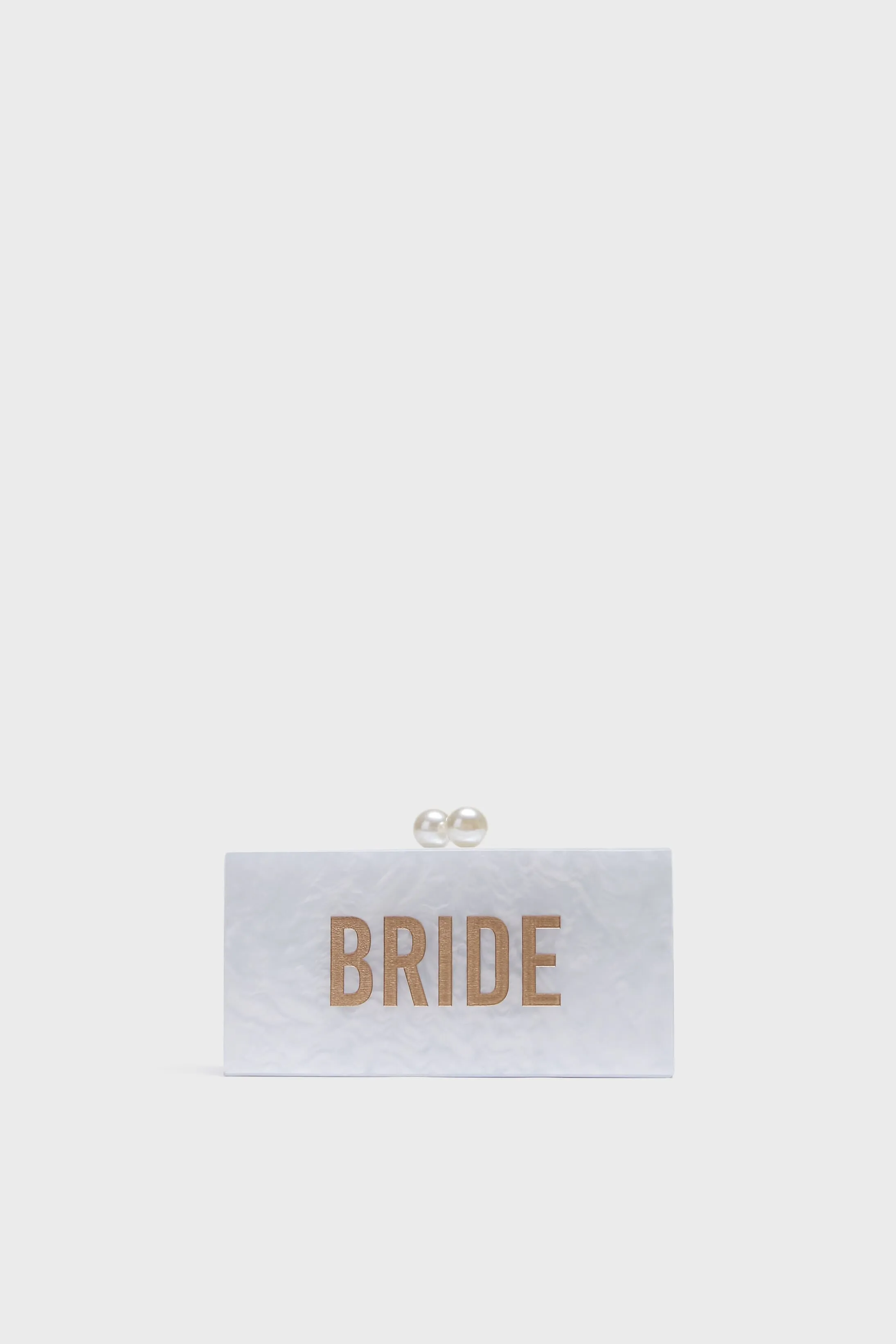 Pearl Acrylic Clutch