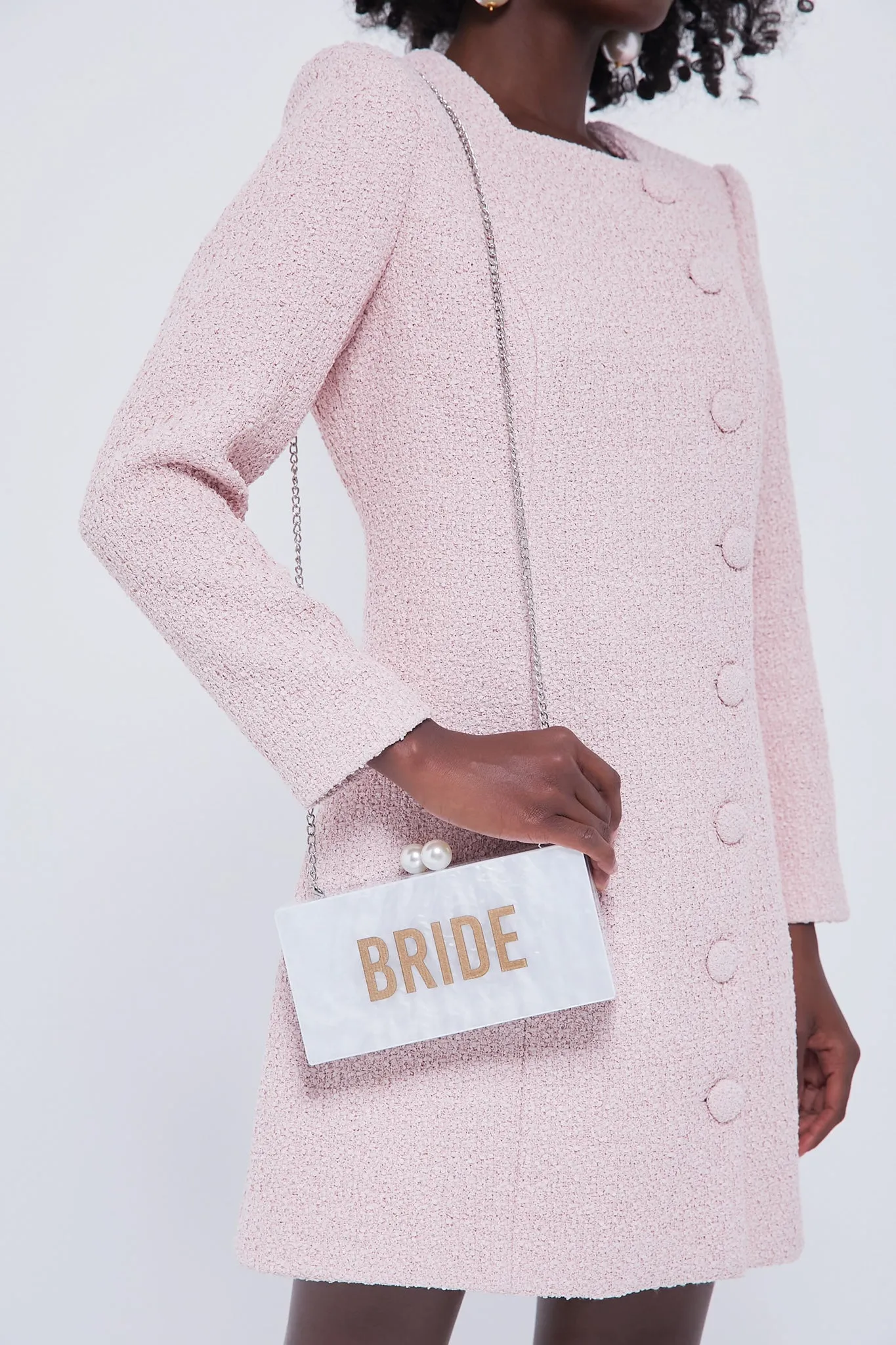 Pearl Acrylic Clutch
