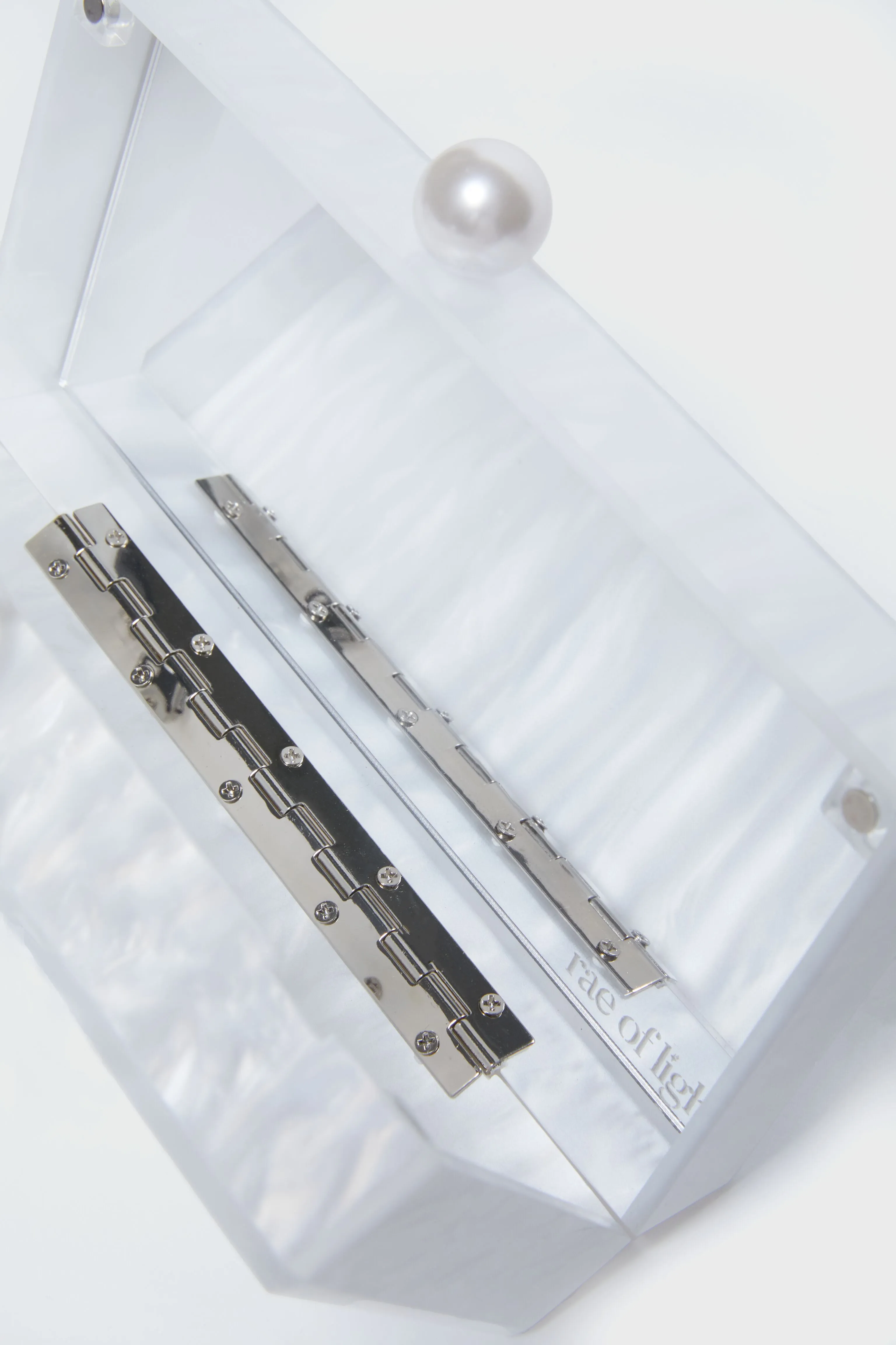 Pearl Acrylic Clutch