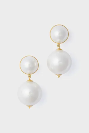 Pearl Lantern Earrings