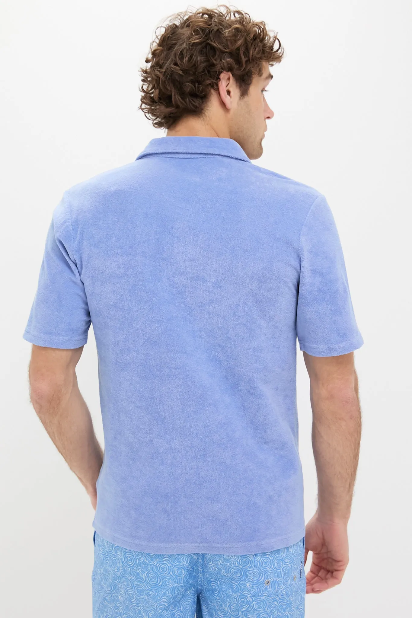 Perry Winkle Terrycloth Players Shirt