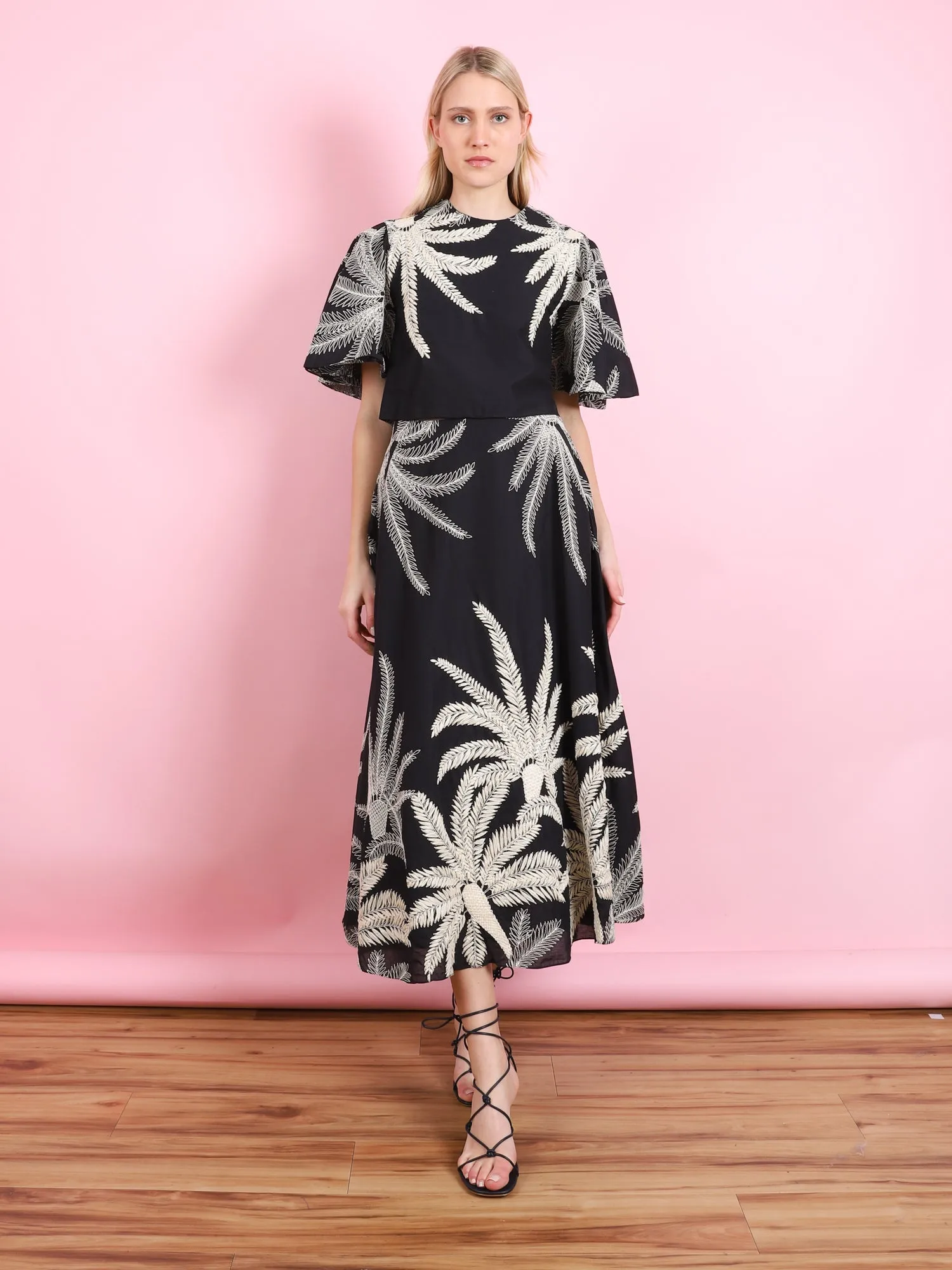 PICTROGRAPH ANKLE SKIRT