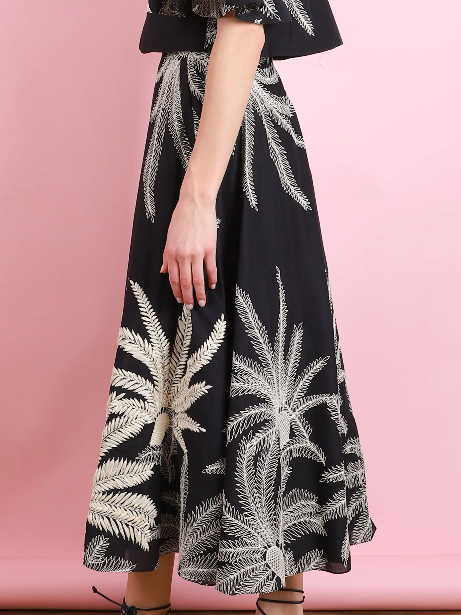 PICTROGRAPH ANKLE SKIRT