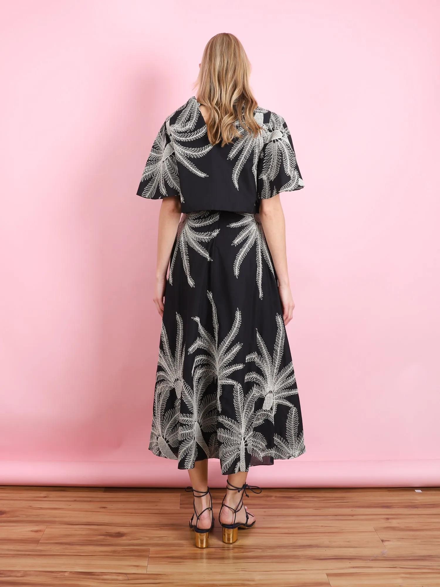 PICTROGRAPH ANKLE SKIRT