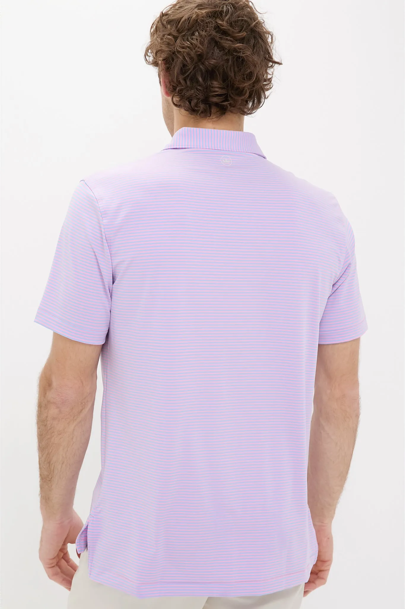 Pink Vale Hales Performance Jersey Polo