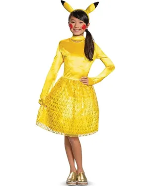 Pokemon Pikachu Classic Girls Costume