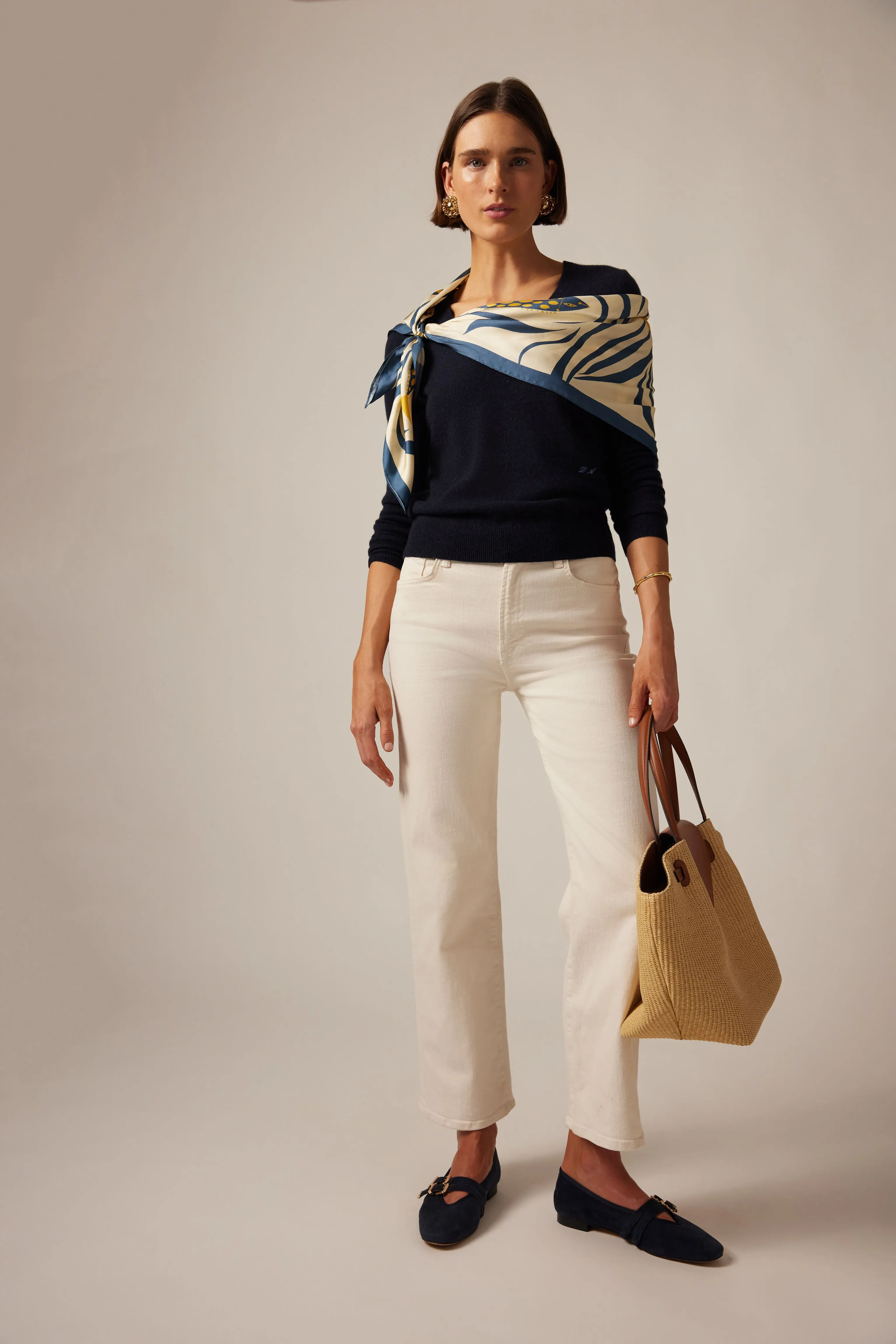 Raffia Blaine Tote