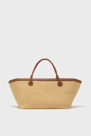 Raffia Brett Tote