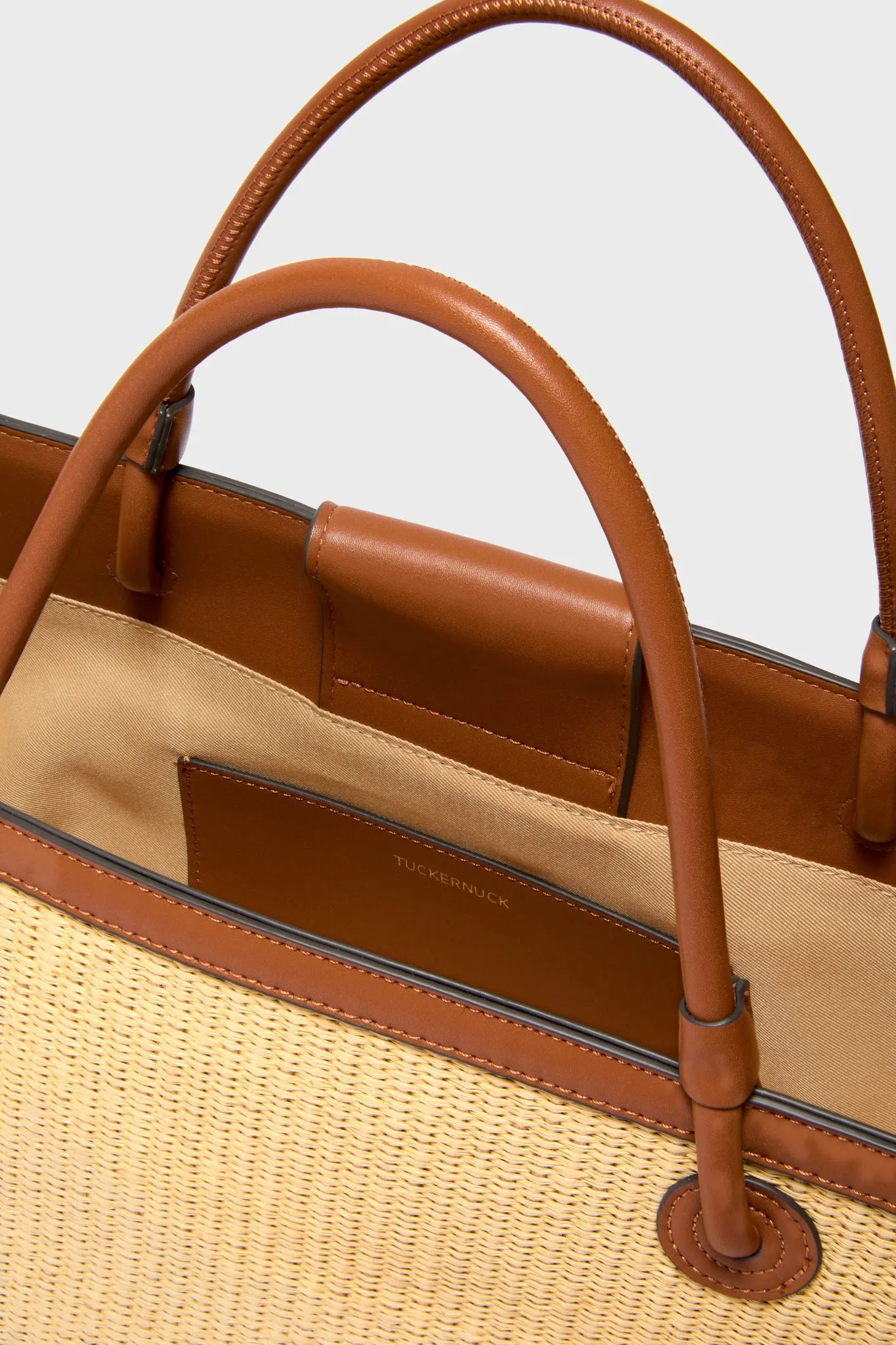 Raffia Brett Tote