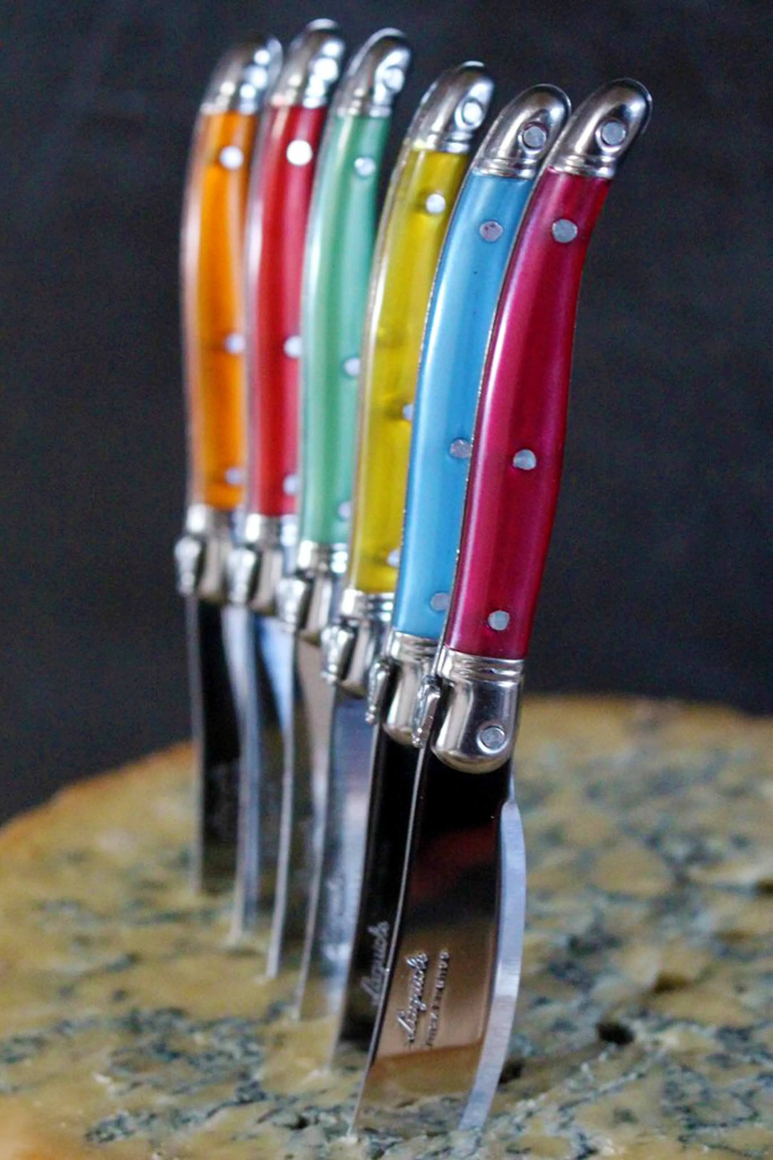 Rainbow Mini Cheese Spreaders (Set of 6)