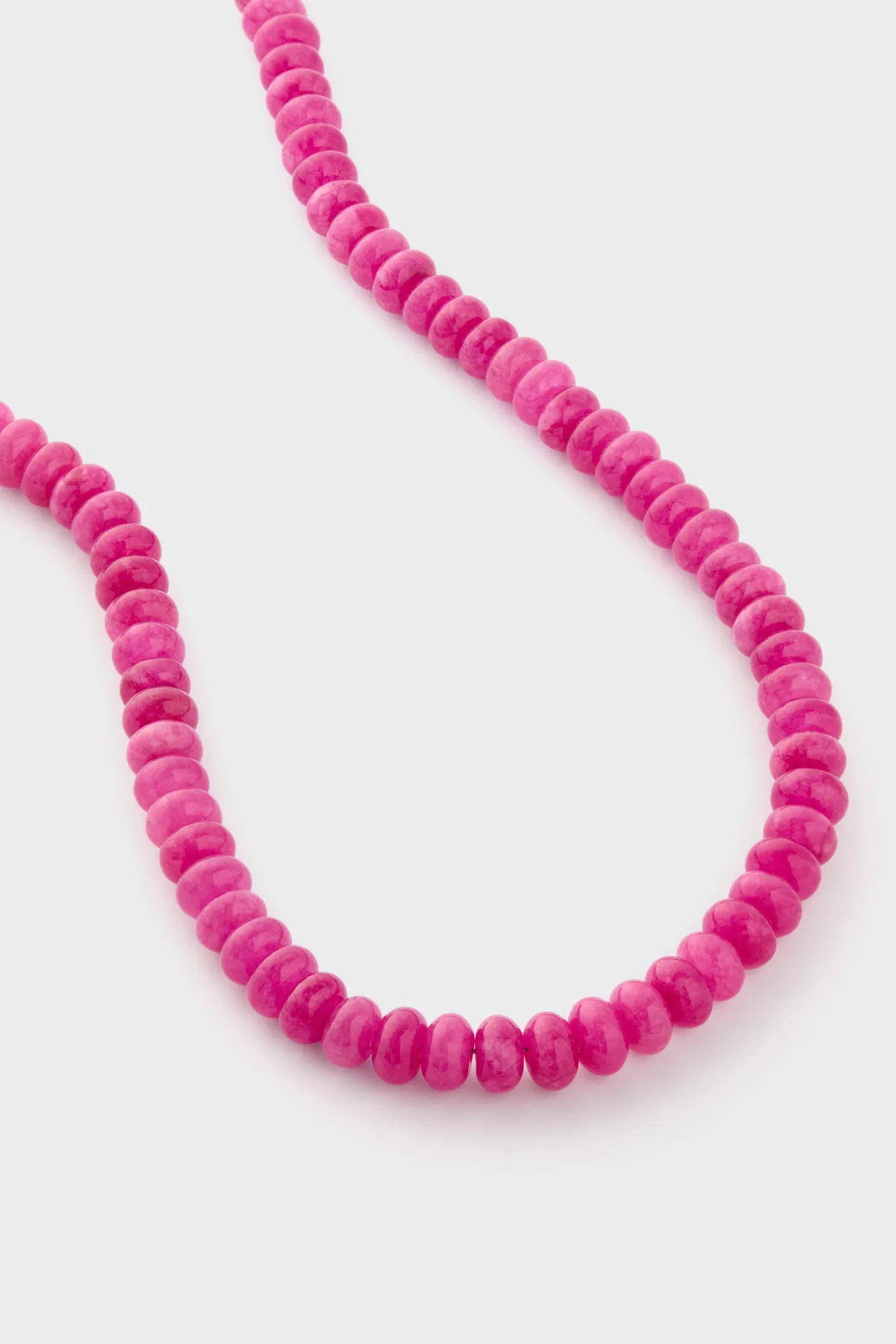 Raspberry Angelite Candy Necklace