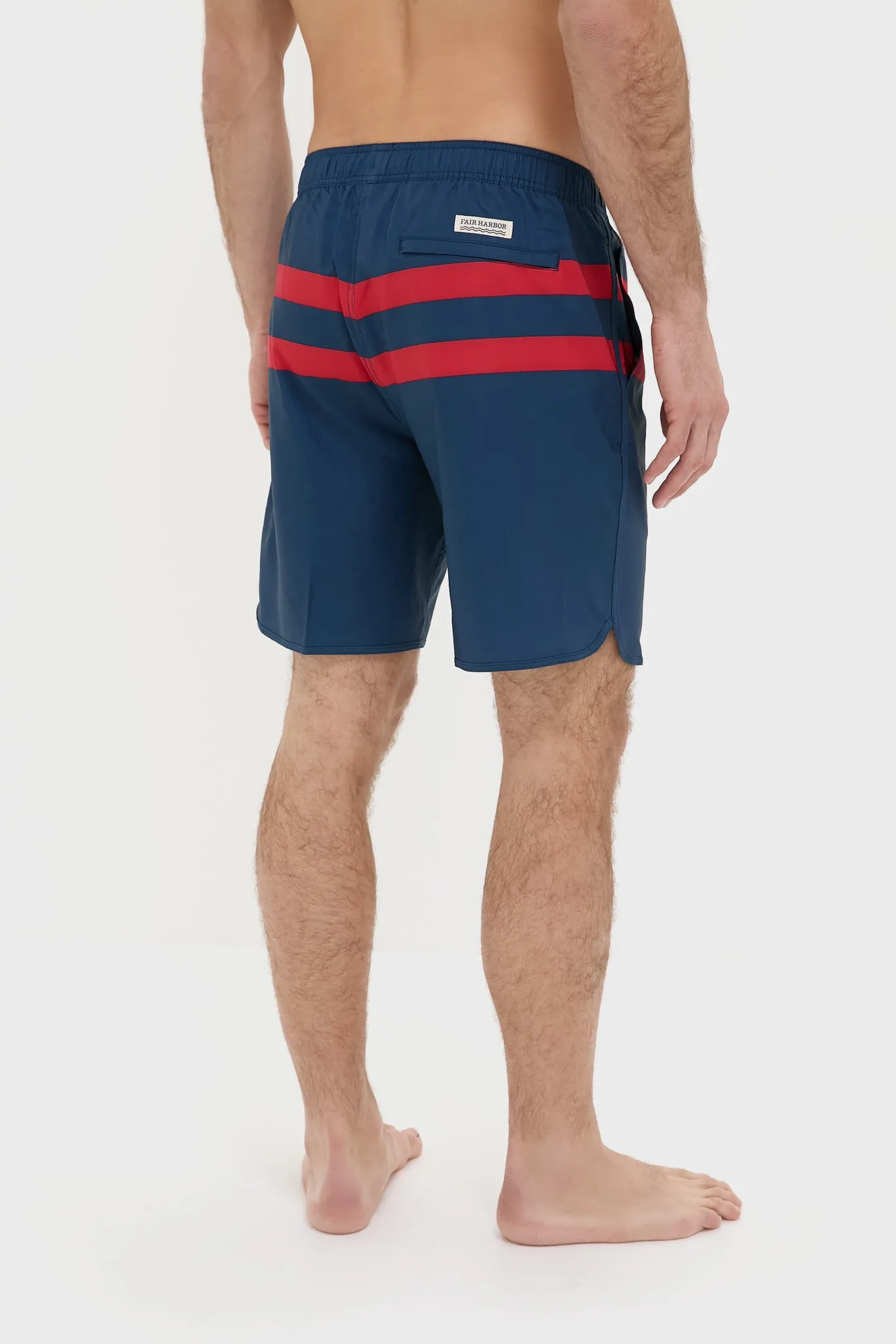 Red Stripe Anchor Trunks