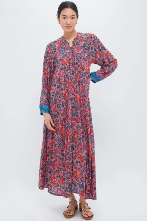 Rose Bandana Fiore Maxi Dress