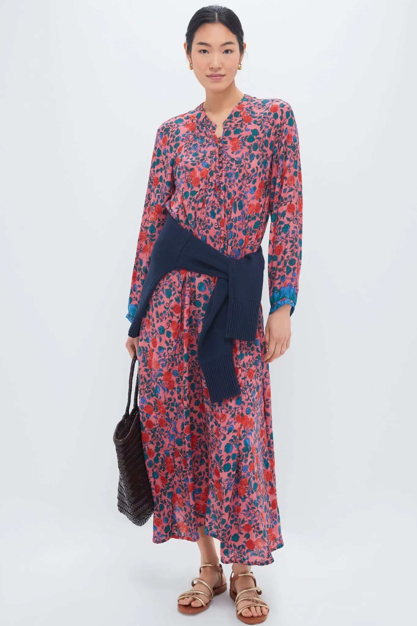 Rose Bandana Fiore Maxi Dress