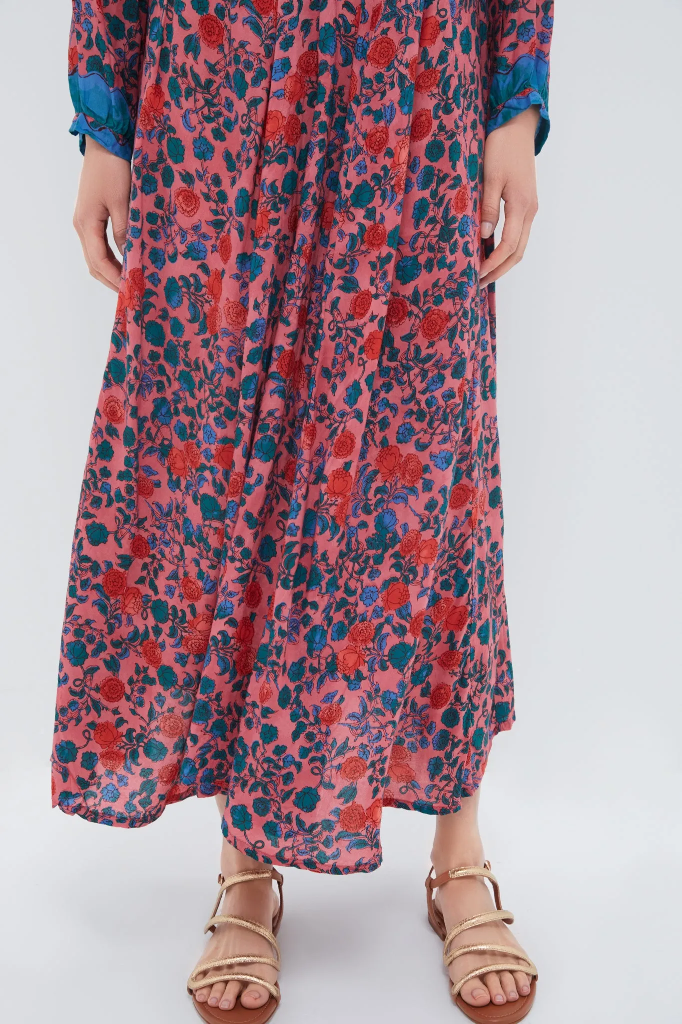 Rose Bandana Fiore Maxi Dress