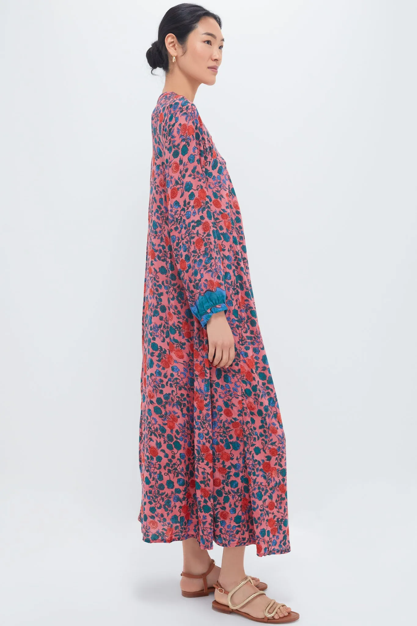 Rose Bandana Fiore Maxi Dress