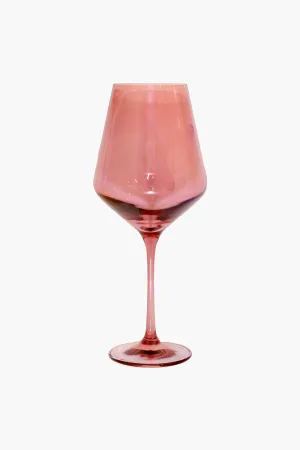 Rose Stemmed Wine Glasses (Set of 6)