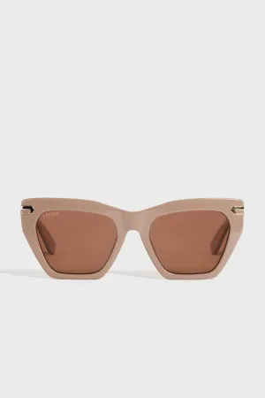 Rose Taupe Heather Sunglasses