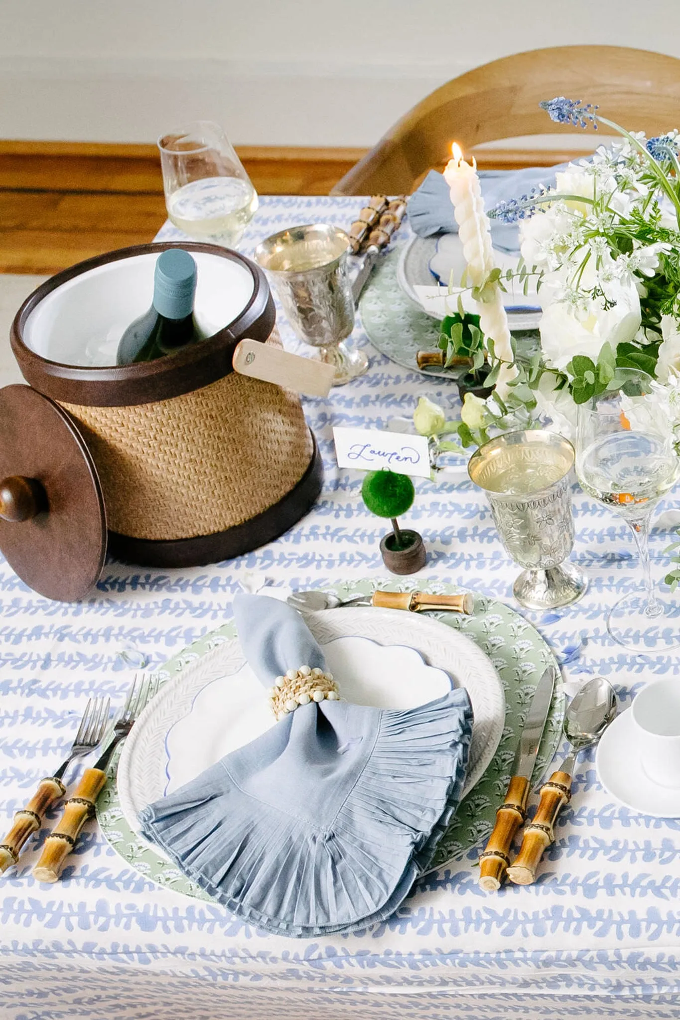 Samoa Wicker Ice Bucket