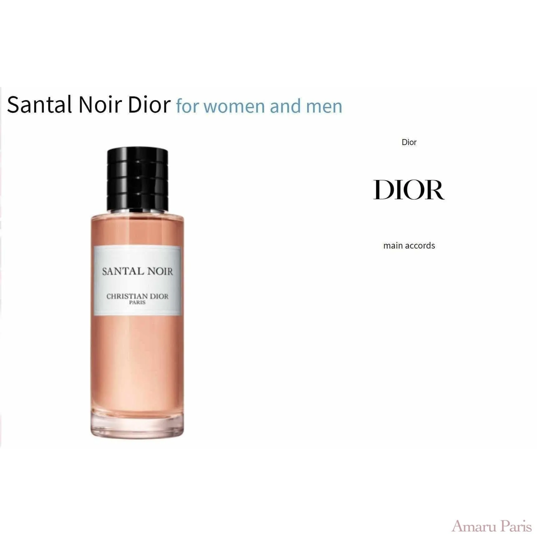 Santal Noir Dior for women and men Decant Samples