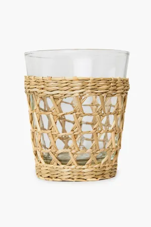 Seagrass Cage Wide Tumbler Set of 6