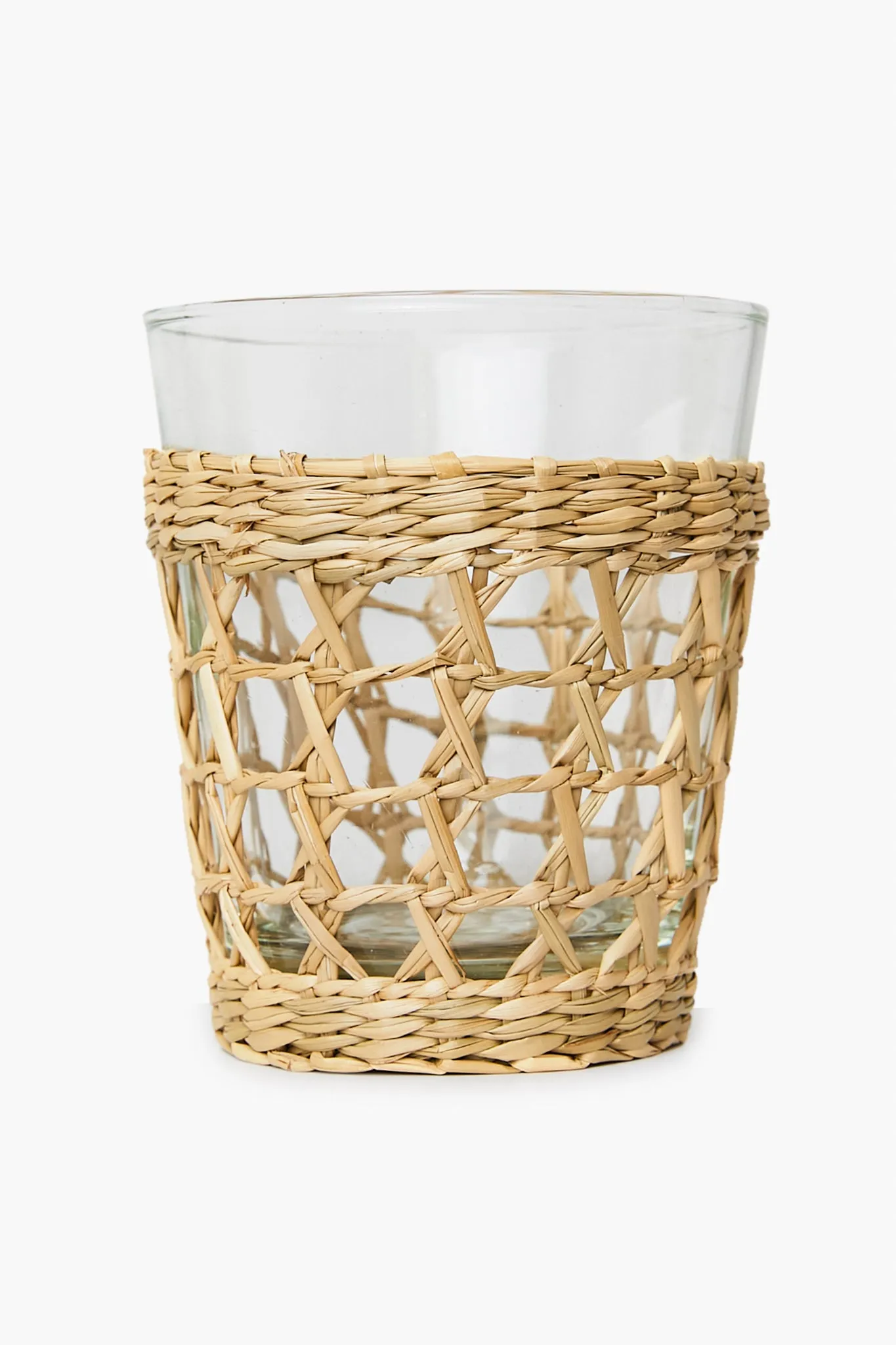Seagrass Cage Wide Tumbler Set of 6