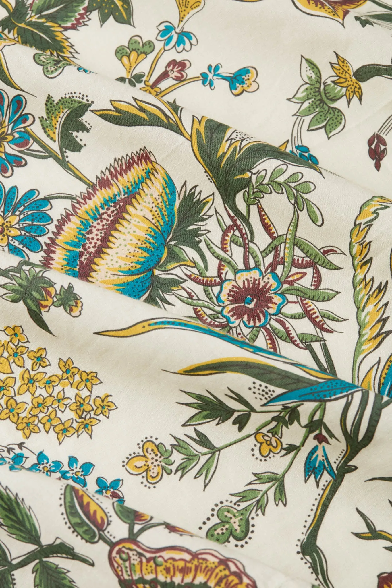 Sharp Floral Tablecloth