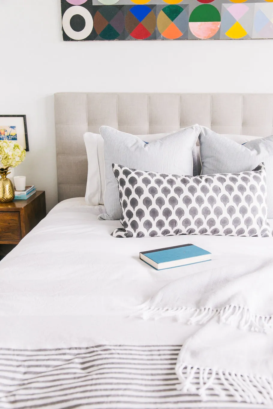 Silver Pezzo Throw