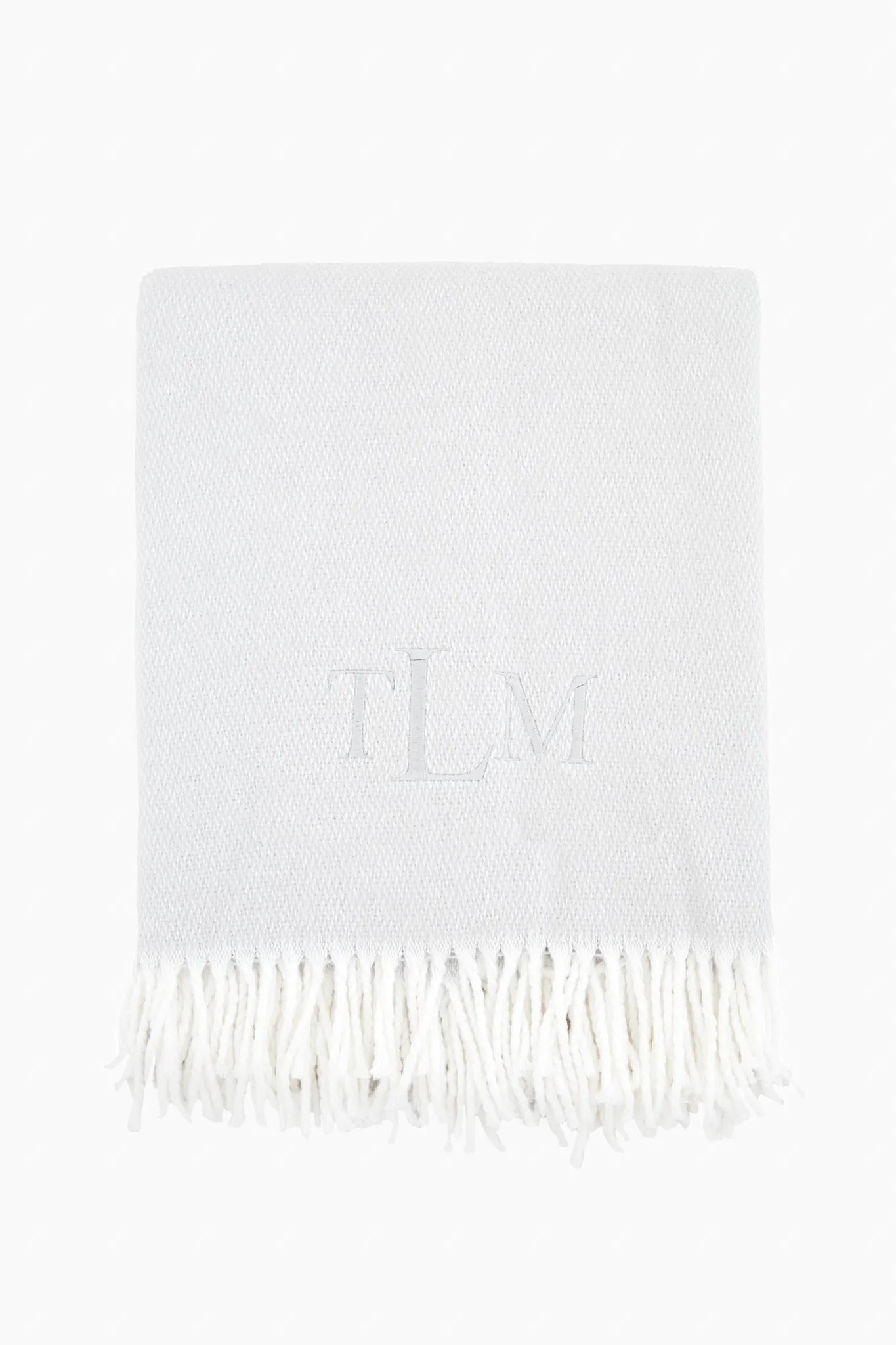 Silver Pezzo Throw