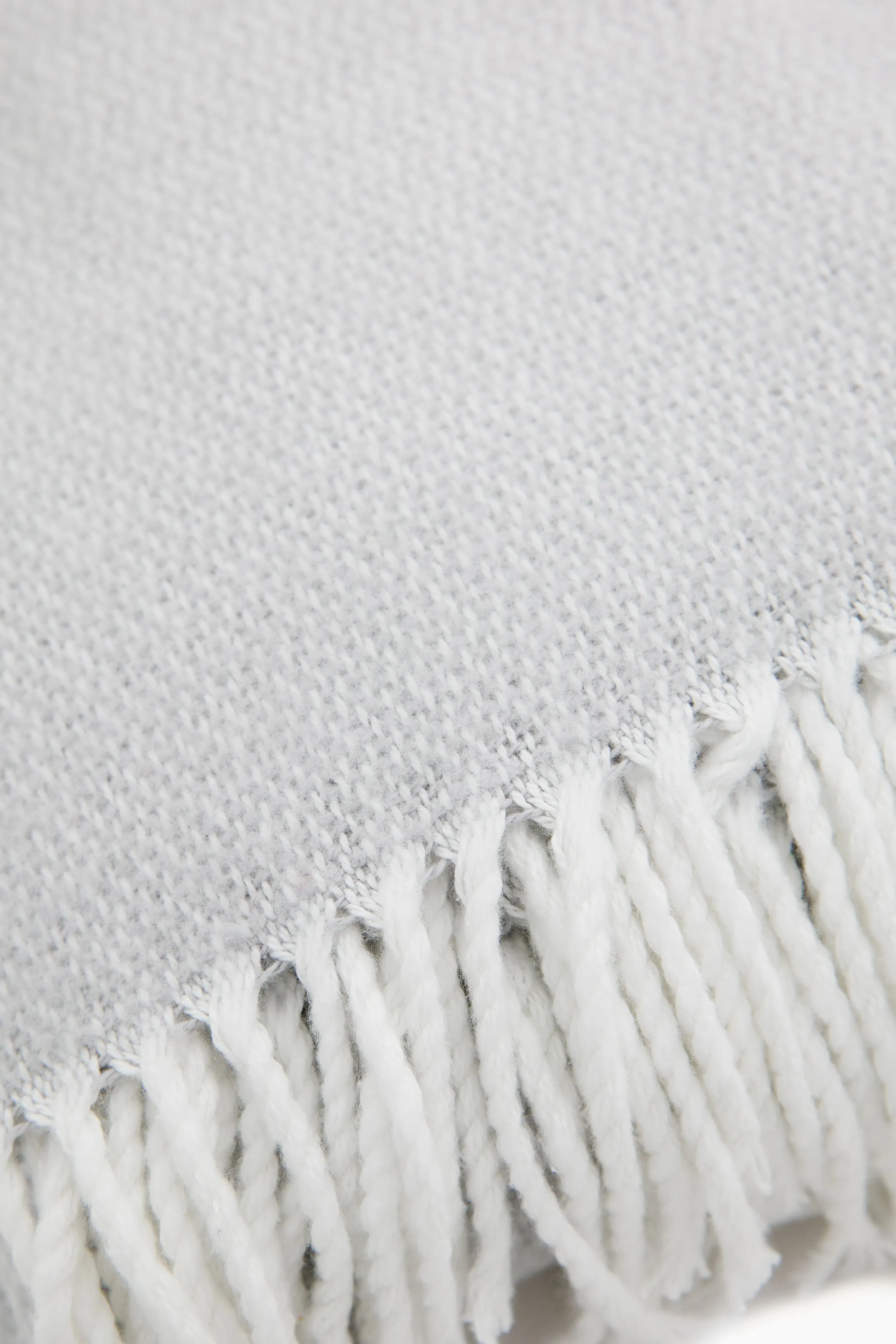 Silver Pezzo Throw