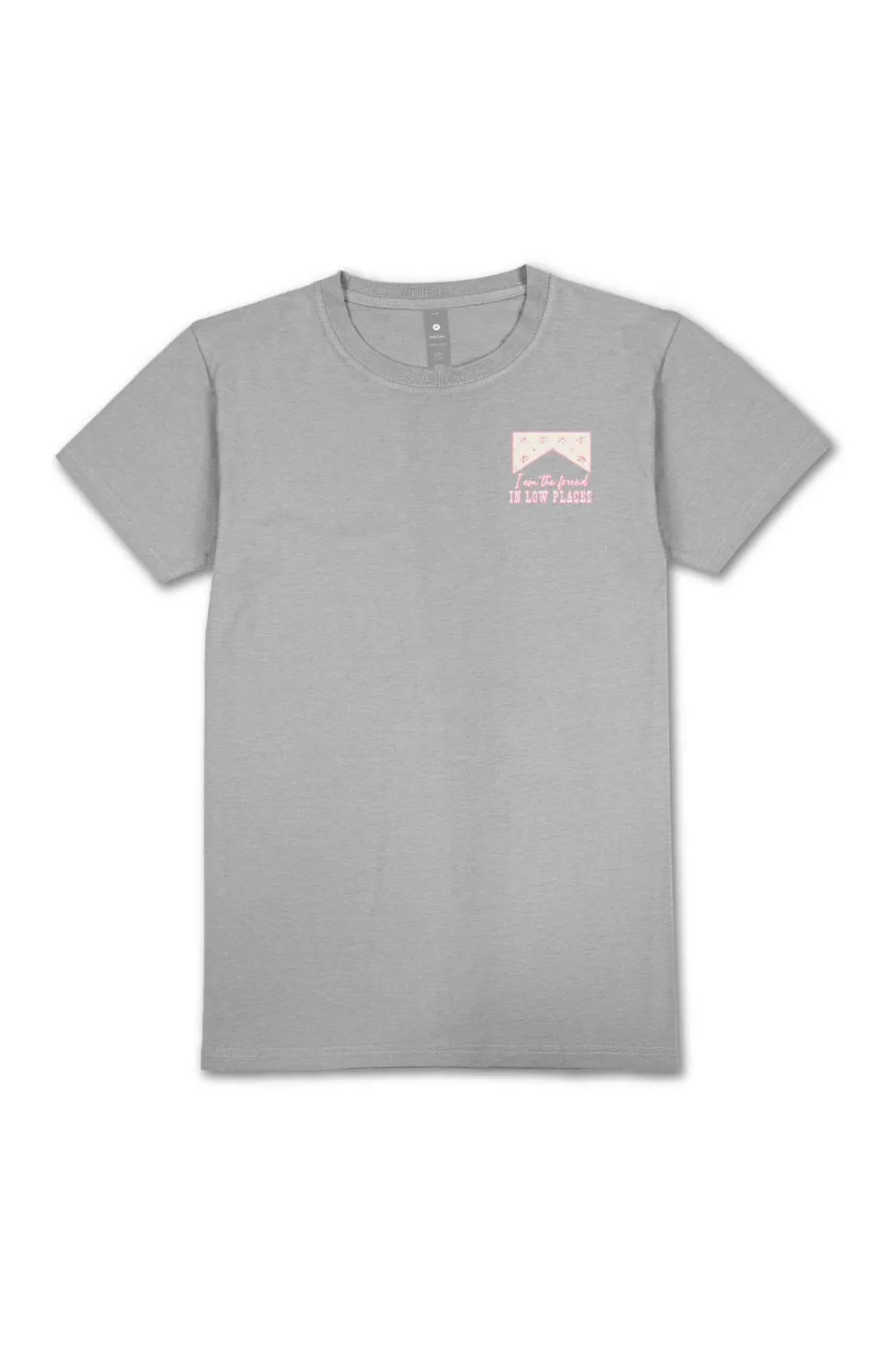 Simply Southern Friend In Low Places T-Shirt for Women in Heather Grey | SS-COW-HTHRGRY