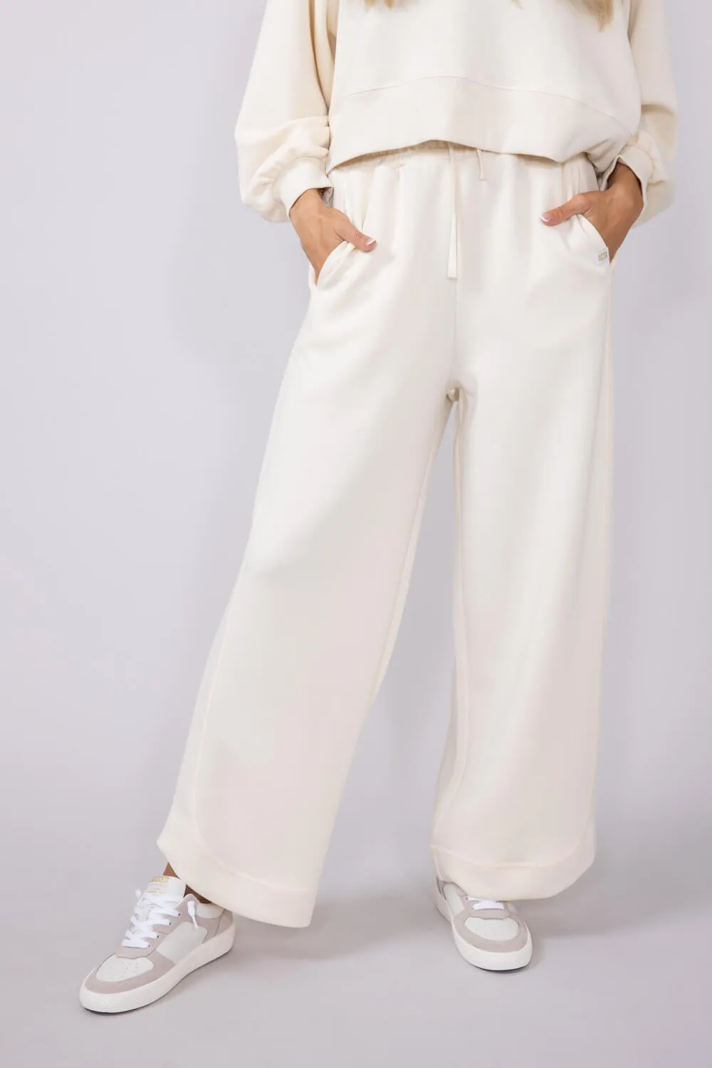 Simply Southern Modal Knit Sloan Pants for Women in Off White | PP-0125-PANT-SLOAN-OFFWHITE