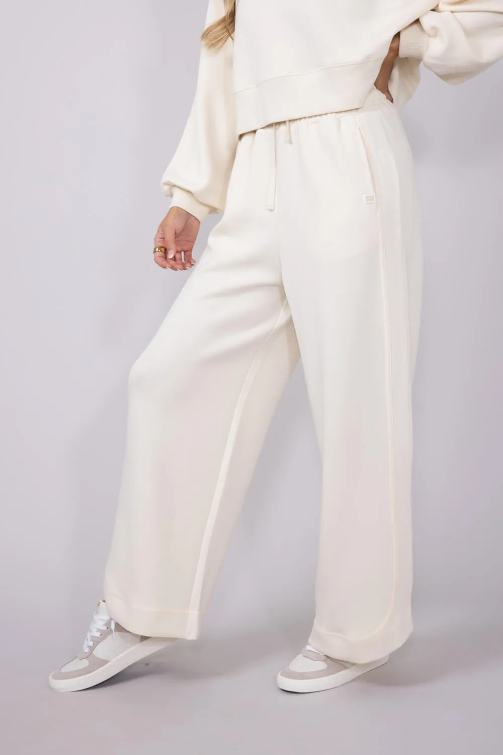 Simply Southern Modal Knit Sloan Pants for Women in Off White | PP-0125-PANT-SLOAN-OFFWHITE