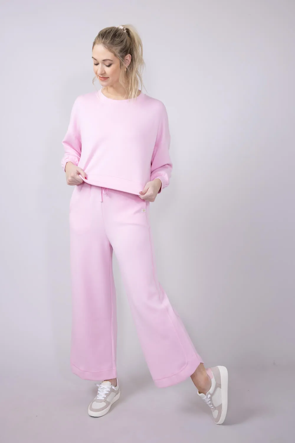 Simply Southern Modal Knit Sloan Pants for Women in Pink | PP-0125-PANT-SLOAN-PINK
