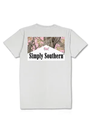 Simply Southern Plus Size Pink Camo Pack T-Shirt for Women in Star Grey | EXT-SS-CAMOPACK-STAR