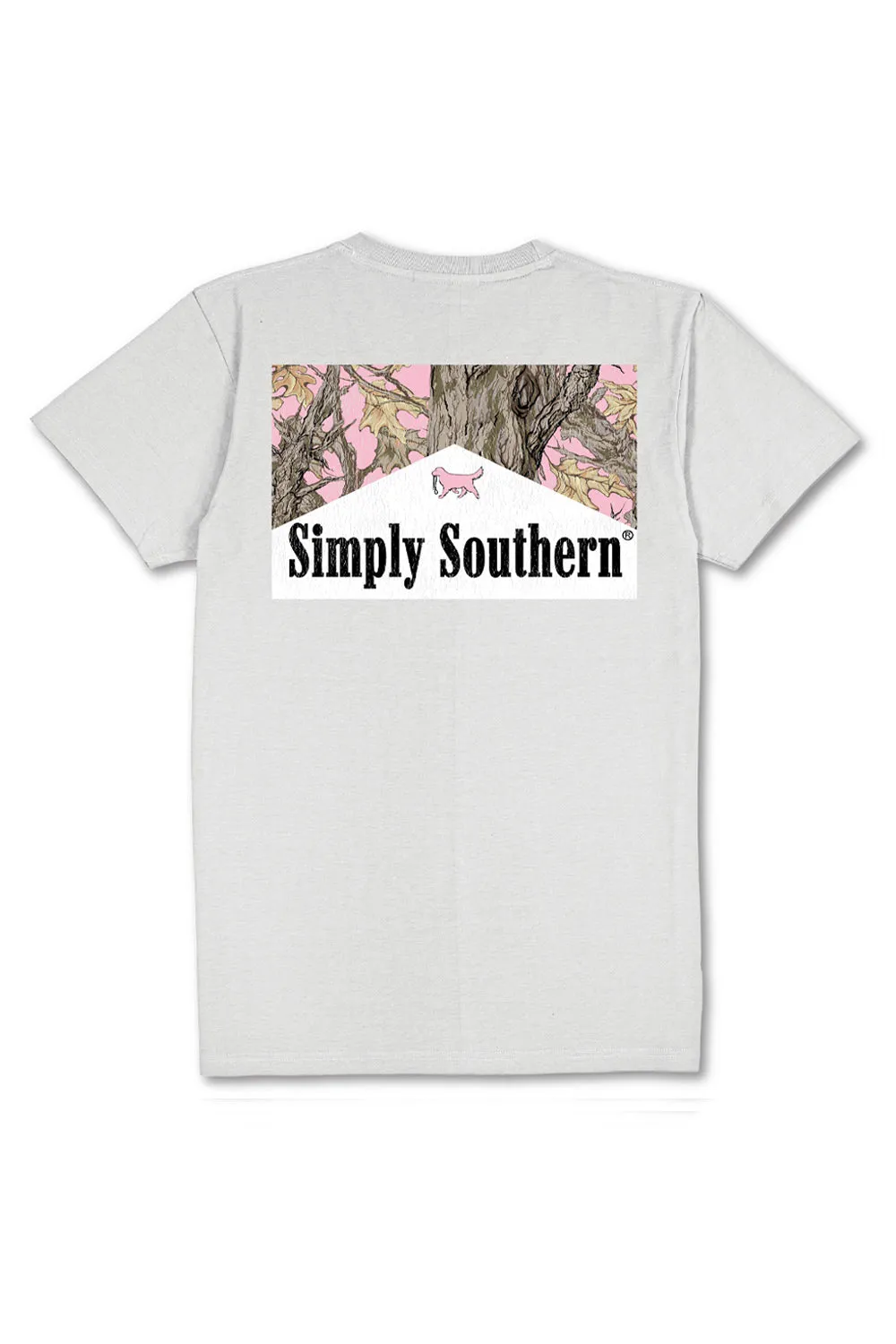 Simply Southern Plus Size Pink Camo Pack T-Shirt for Women in Star Grey | EXT-SS-CAMOPACK-STAR