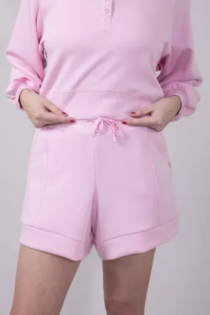 Simply Southern Sophie Modal Knit Shorts for Women in Pink | PP-0125-SHORT-SOPHIE-PINK